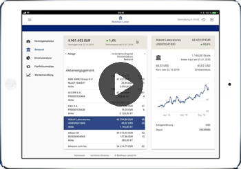 Bankhaus Lampe Direkt Reporting Online Banking 